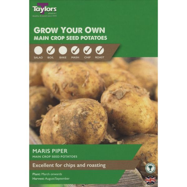 Maris Piper Seed Potatoes Taster Pack of 10